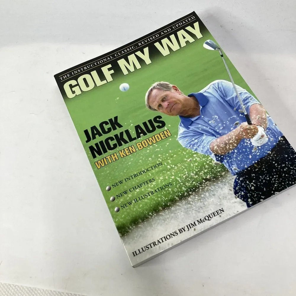 Book Lot Getting‎ Up & Down Golf My Way  J Nicklaus The Why Book of Golf Kroen